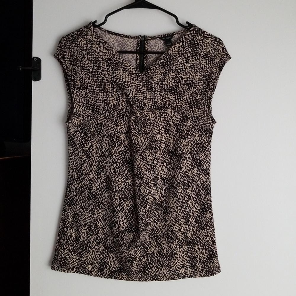 Banana Republic print shell
